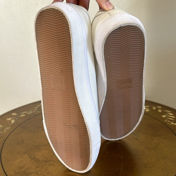 Madewell white leather sneakers - Picture 6 of 6